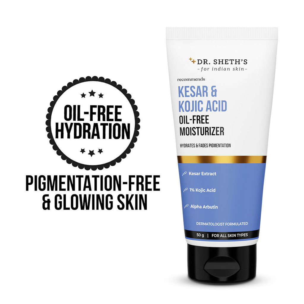 Kesar & Kojic Acid Oil-Free Moisturizer - 50g