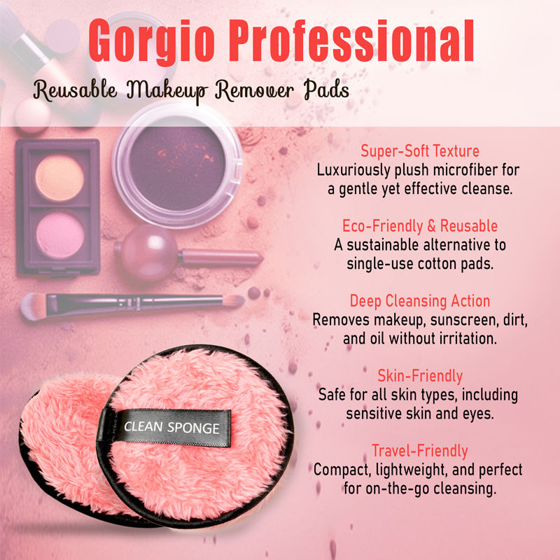 Luxury Makeup Removing - GP0054 (1 Unit) (Colour /Shape May Vary)