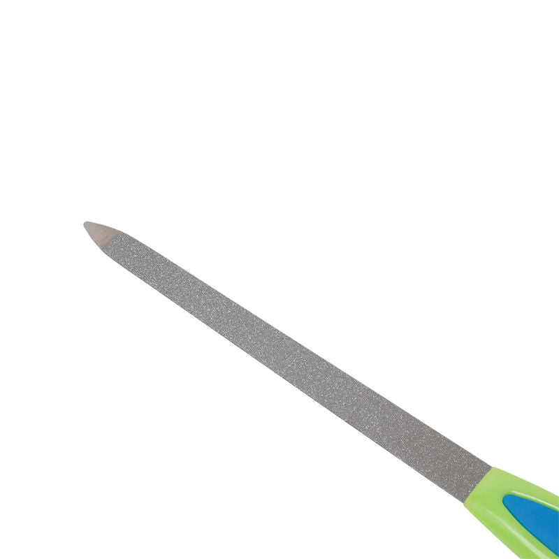 ECO00147 Double Sided Nail Care Files Cuticle Trimmer (Colour & Shape May Vary)