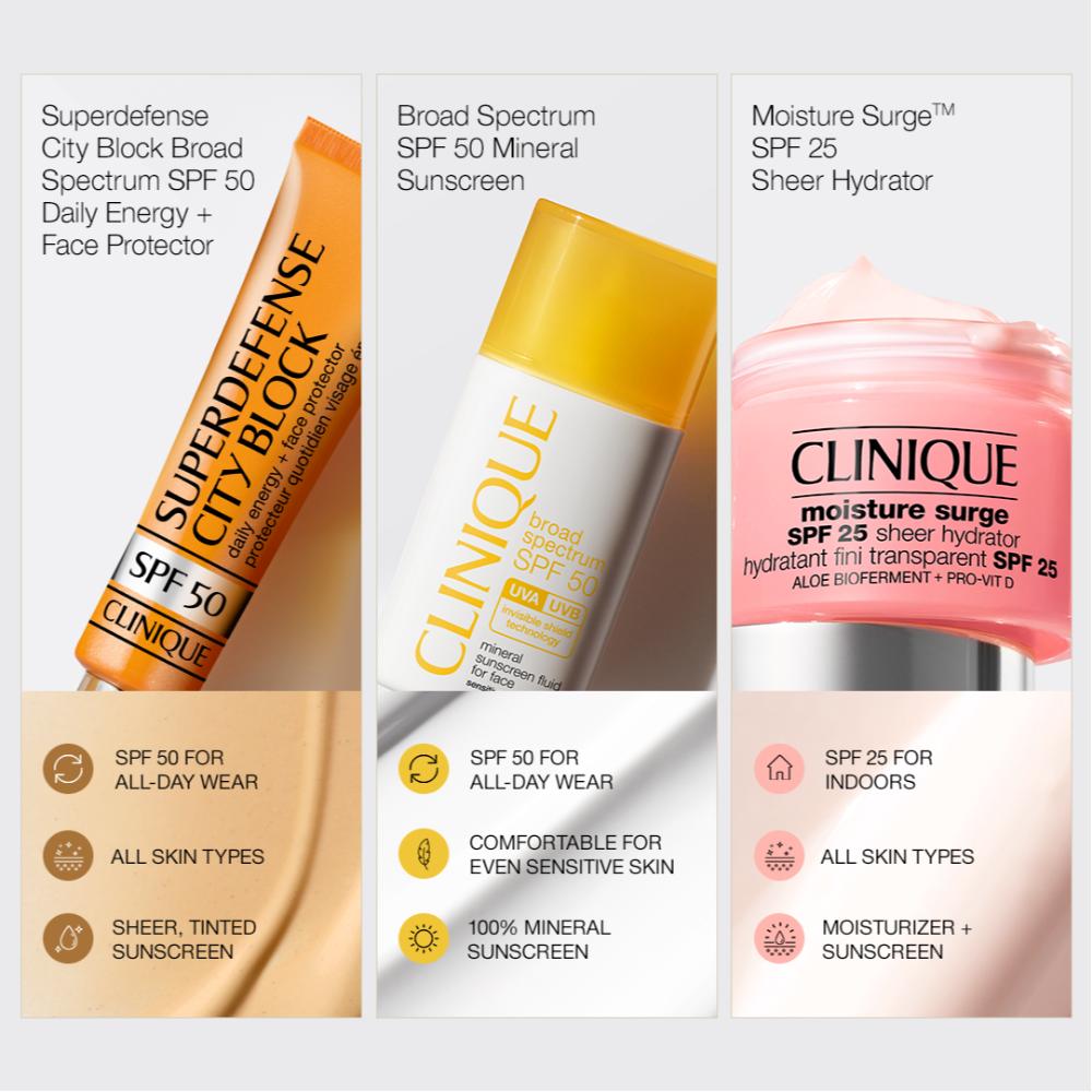 SPF 50 UVA/UVB Mineral Sunscreen Fluid For Face