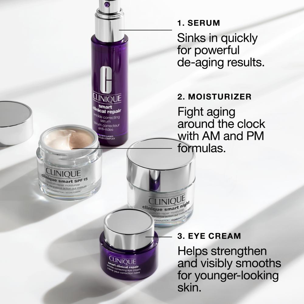 Smart Clinical Repair Wrinkle Correcting Eye Cream With Peptides