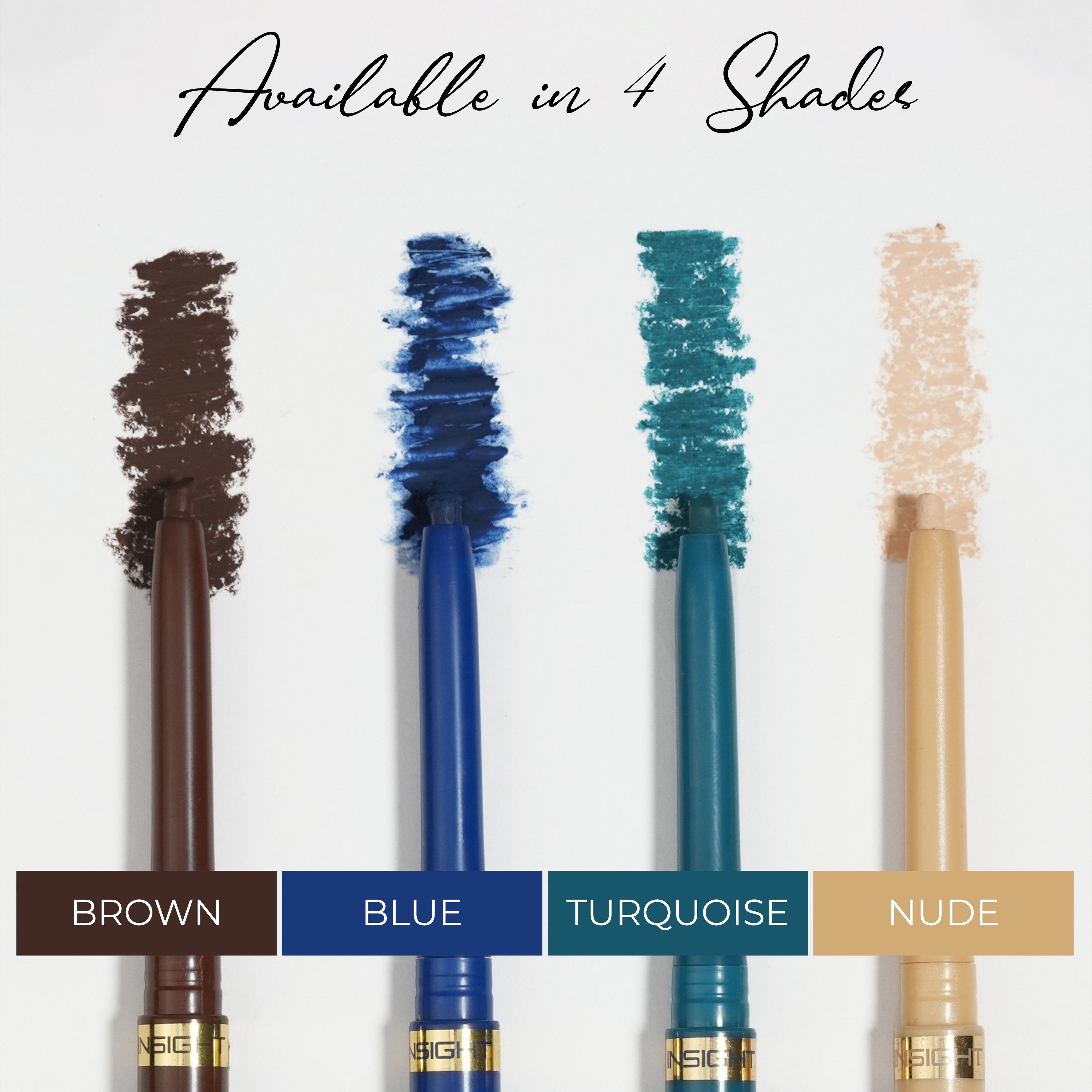 4x Intense Kohl Kajal, Water & Smudgeproof, Long Wear Kajal