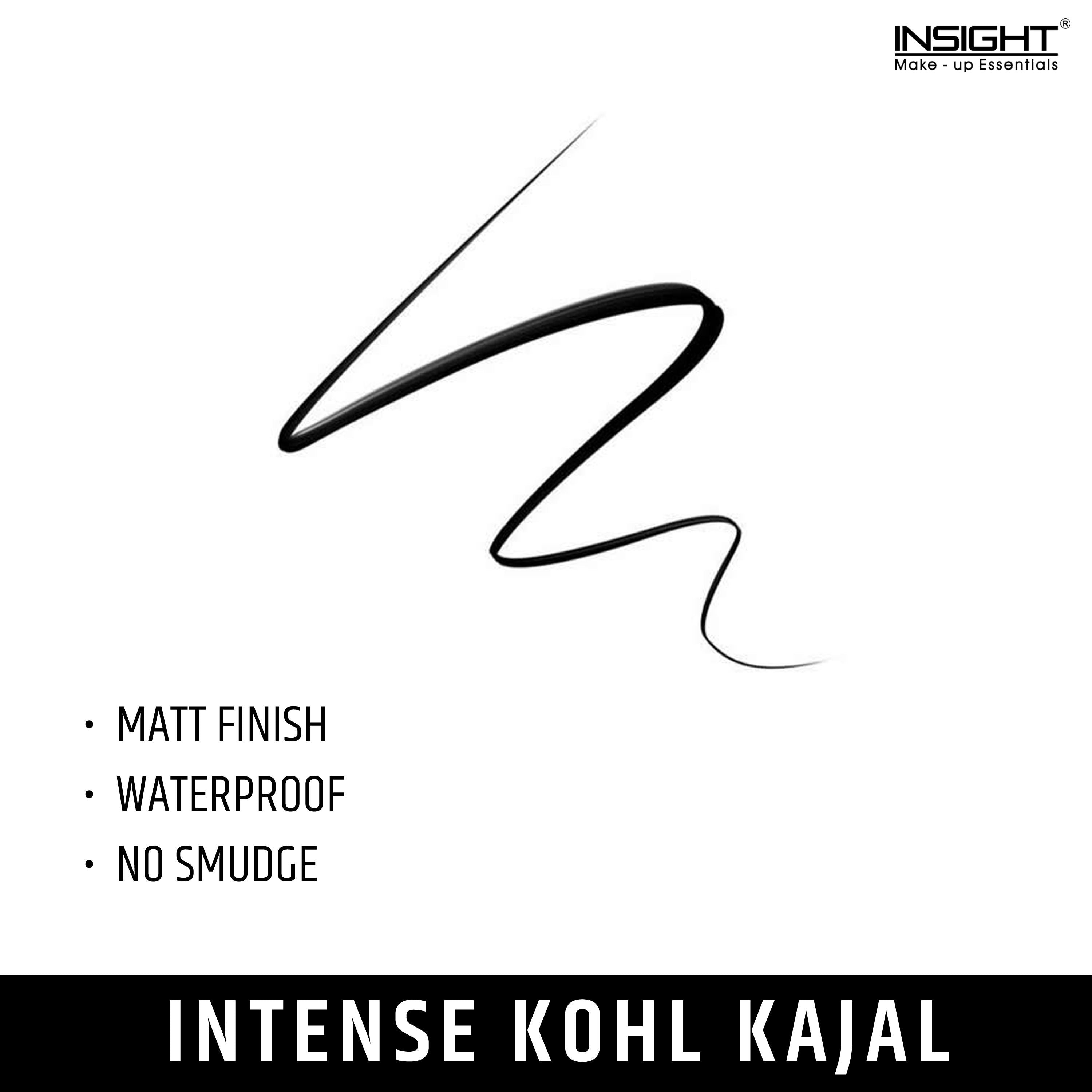 4x Intense Kohl Kajal, Water & Smudgeproof, Long Wear Kajal