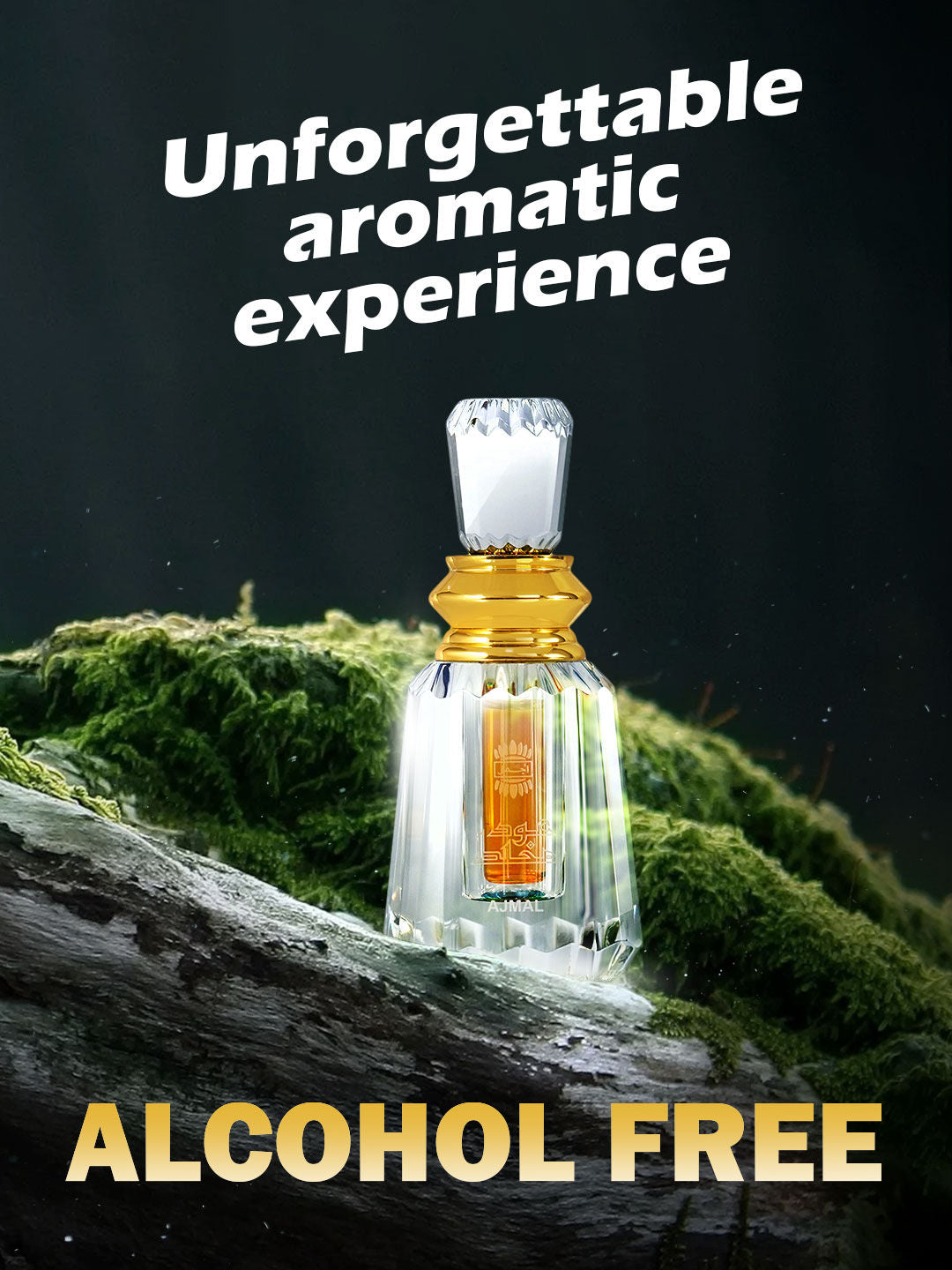 Ajmal Oudh Mukhallat Concentrated Perfume Free From Alcohol For Women And Men