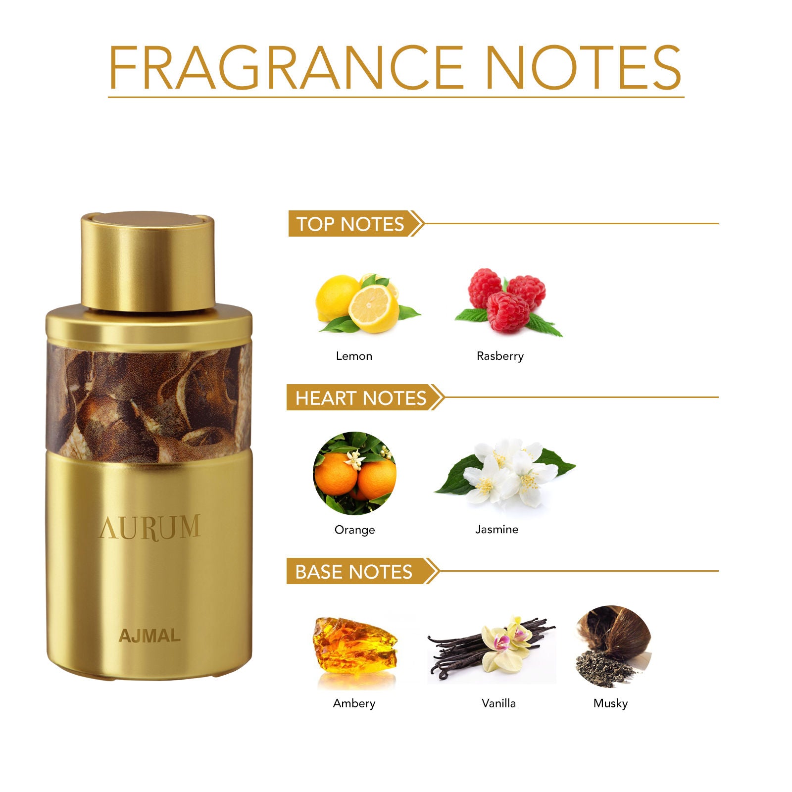 Ajmal Aurum Concentrated Perfume Free From Alcohol For Women