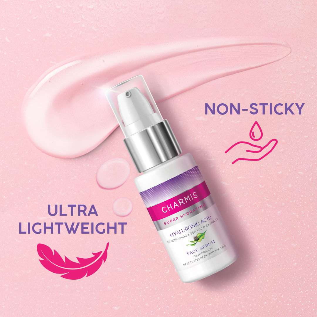 Super Hydrating Face Serum For 72h Hydration With Hyaluronic Acid