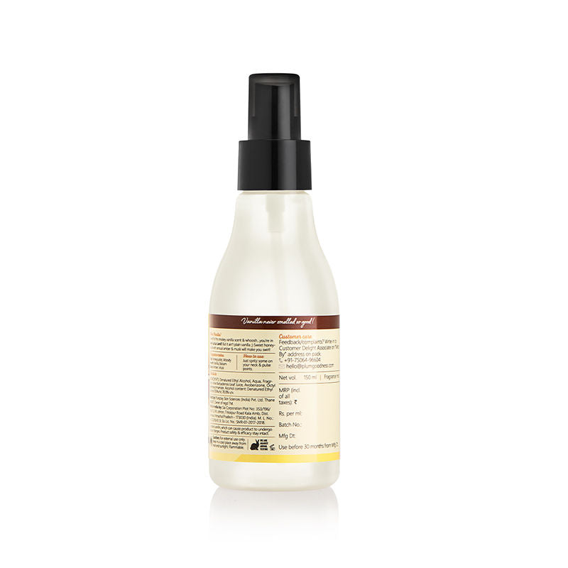 BodyLovin Smokin Vanilla Body Mist For A Long Lasting Vanilla Fragrance