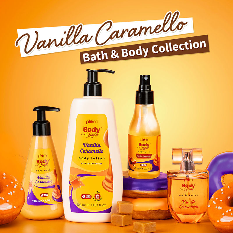 Body Lovin Vanilla Caramello Body Mist For A Long Lasting Warm Caramel Fragrance