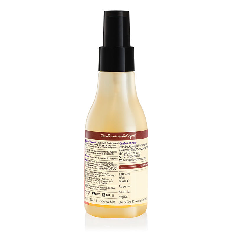 Body Lovin Vanilla Caramello Body Mist For A Long Lasting Warm Caramel Fragrance