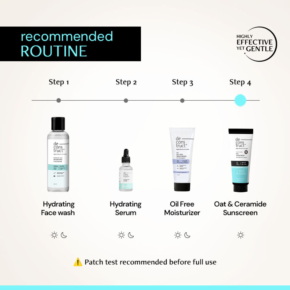 Oats & Ceramide Gel Sunscreen In Vivo Tested SPF 50 PA+++