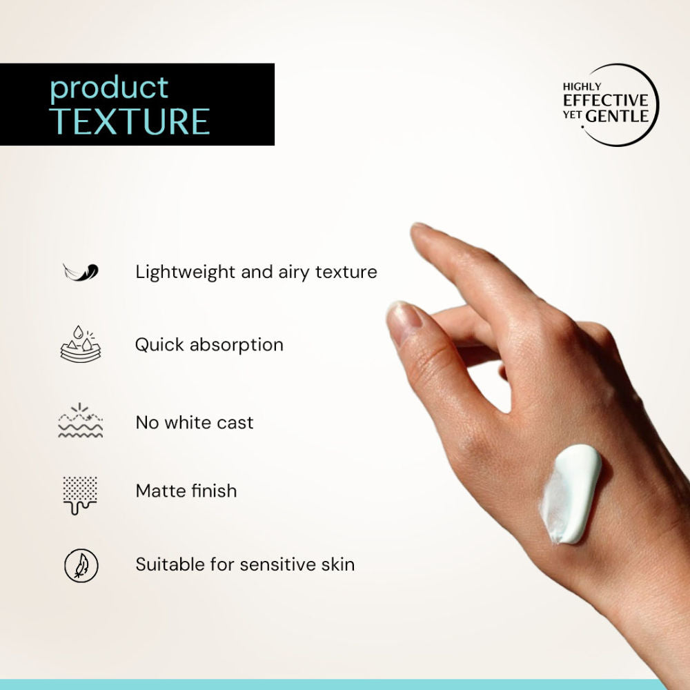 Oats & Ceramide Gel Sunscreen In Vivo Tested SPF 50 PA+++