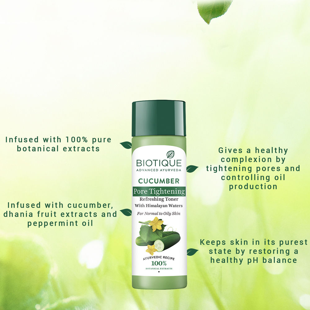 Bio Cucumber Pore Tightening Toner With Himalayan Waters