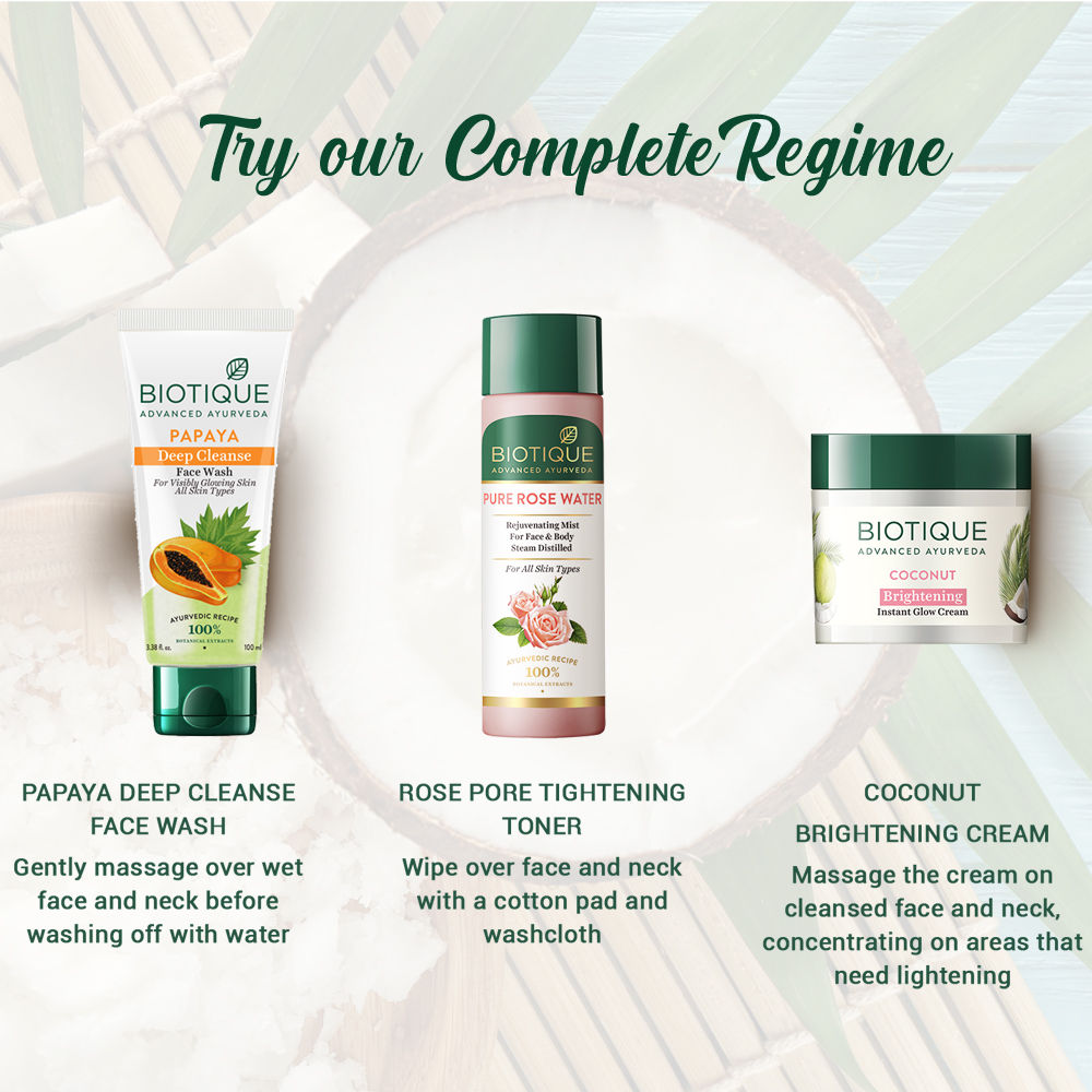 Coconut Brightening Instant Glow Cream