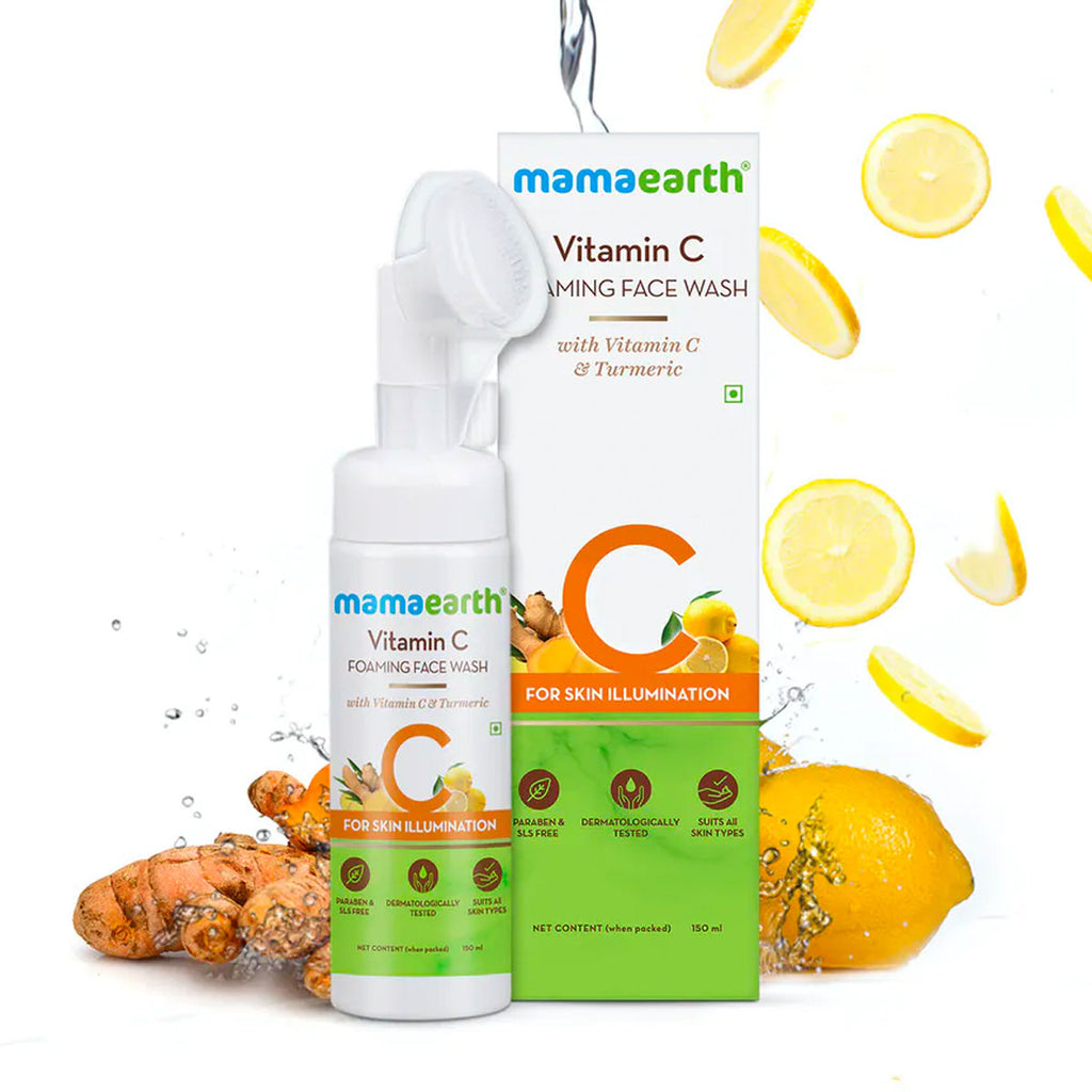 Vitamin C Foaming Face Wash with Vitamin C & Turmeric
