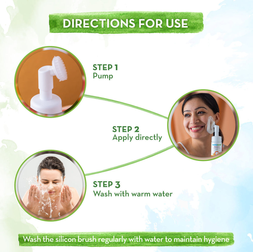 Vitamin C Foaming Face Wash with Vitamin C & Turmeric