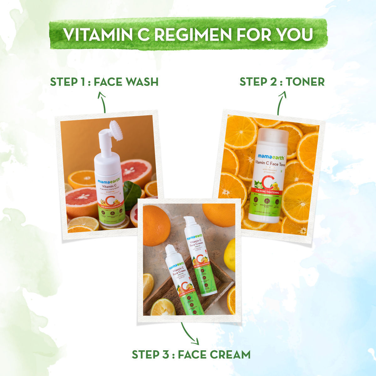 Vitamin C Foaming Face Wash with Vitamin C & Turmeric