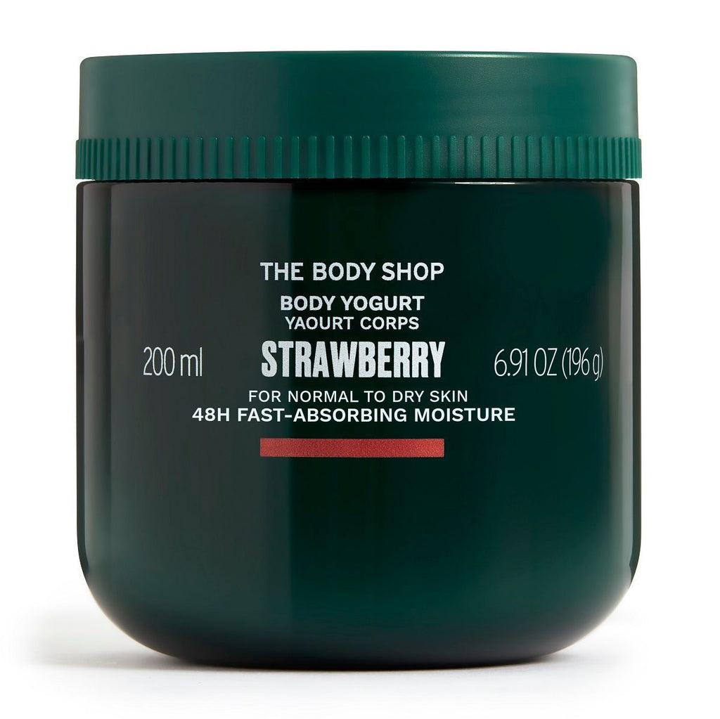 Strawberry Body Yogurt, 48-Hour Hydration, Strawberry Oil & Shea Butter