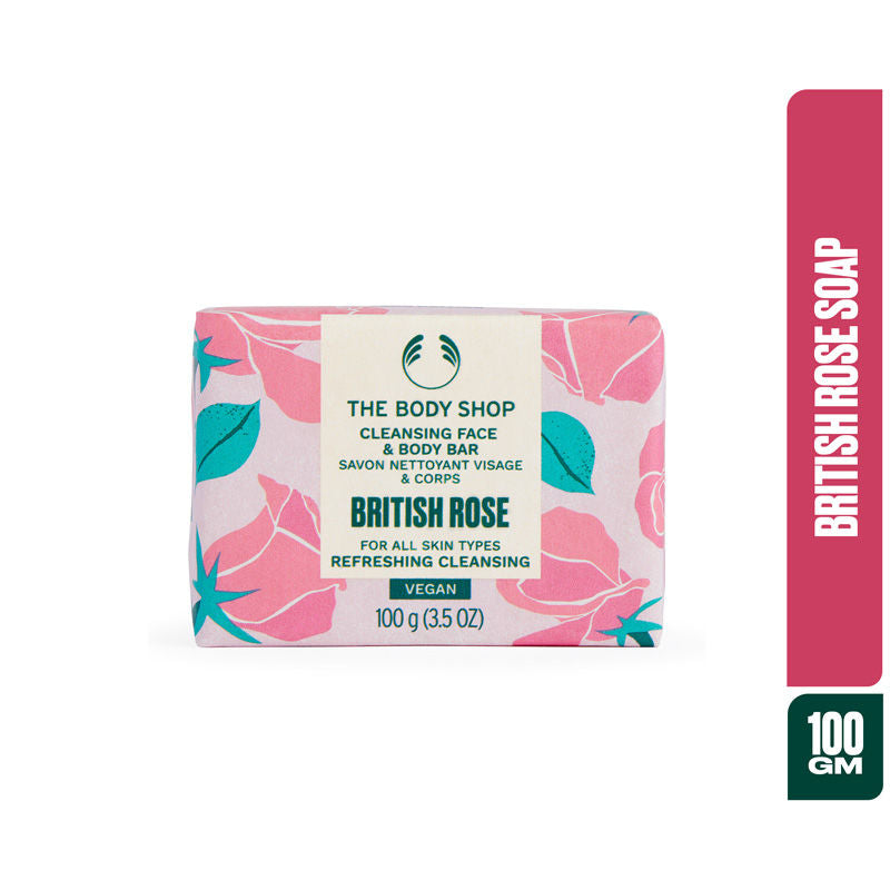 British Rose Exfoliating Soap