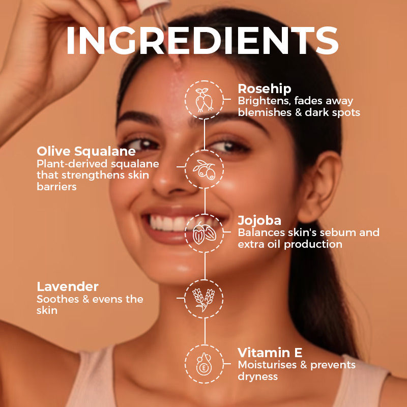 Ethereal Rosehip Brightening Face Oil