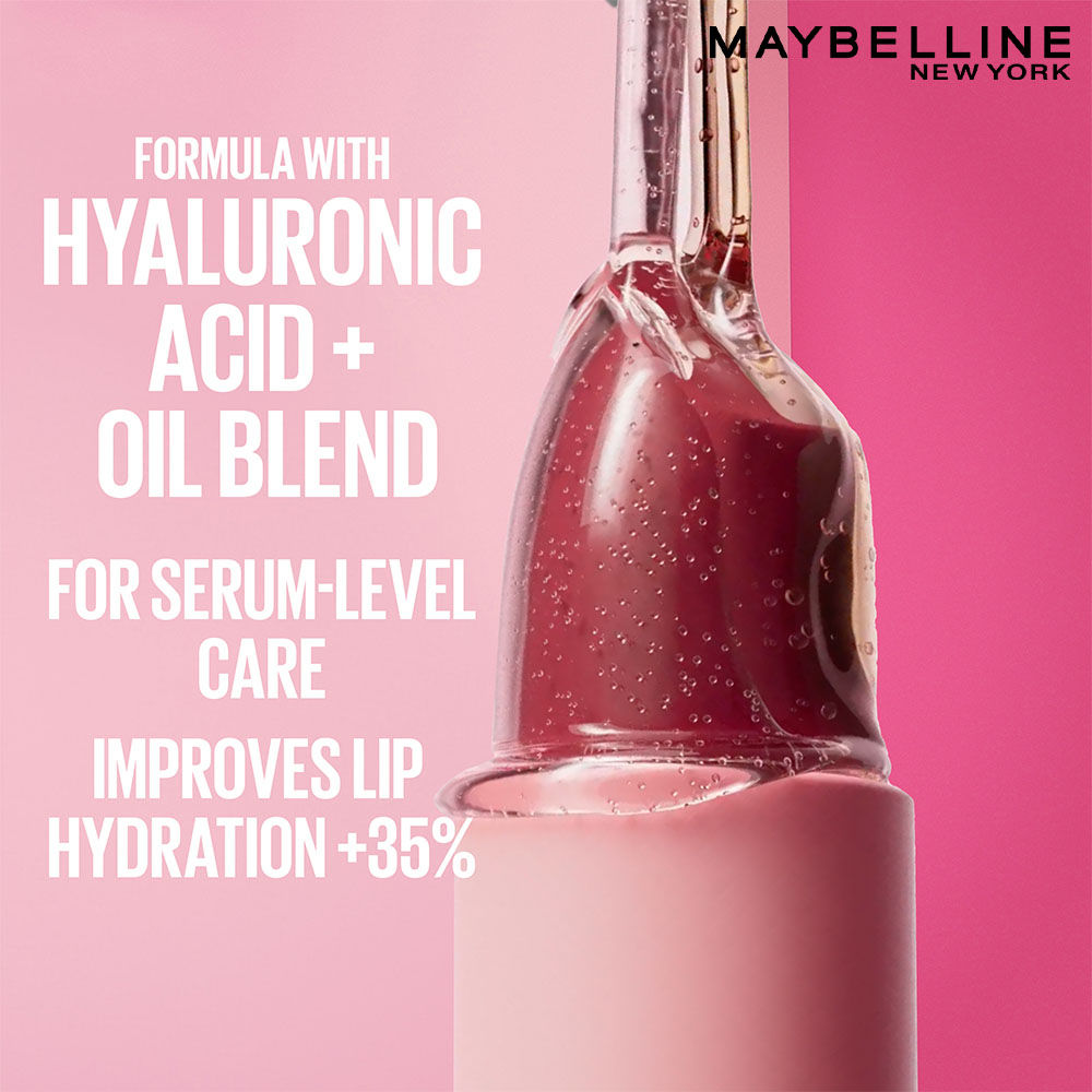 Maybelline Serum Matte Lipstick - 8Hr hydration, One-Swipe Bold Color