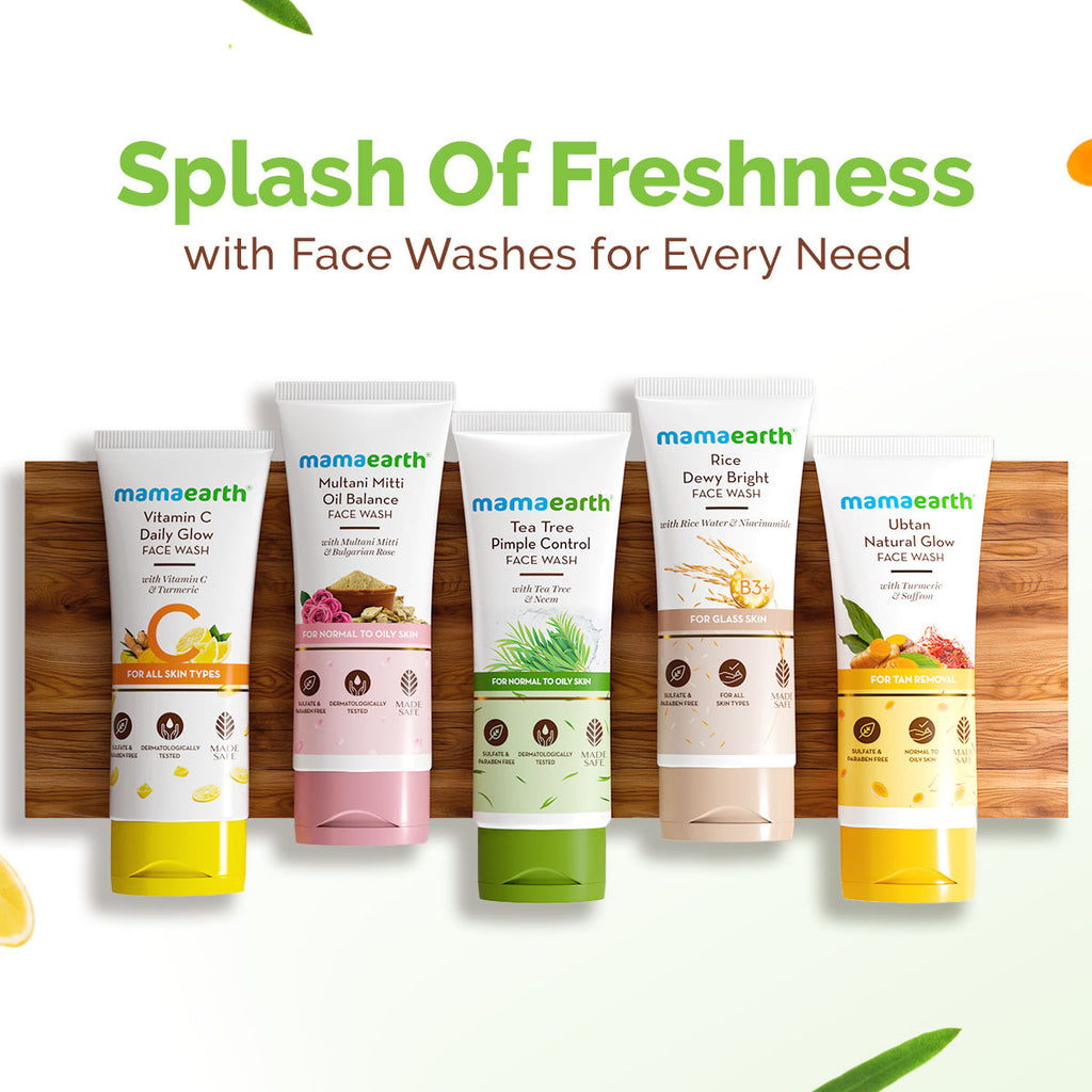 Face Wash With Tea Tree Oil And Neem Extract For Acne &pimples