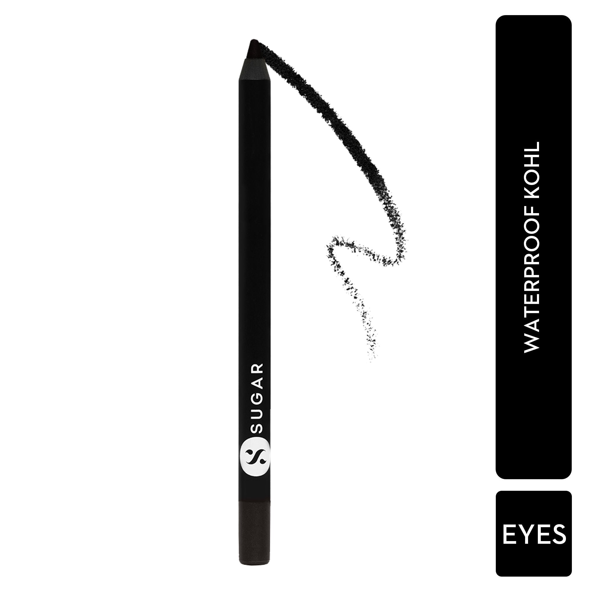 Stroke Of Genius Heavy Duty Kohl With Free Sharpener - 01 Back To Black