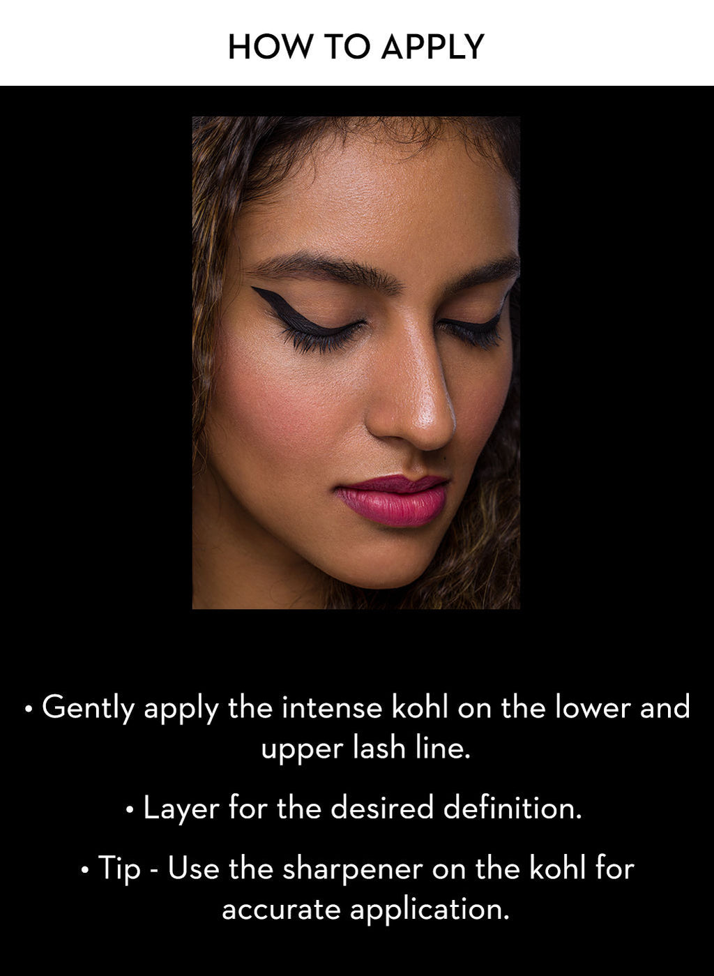 Stroke Of Genius Heavy Duty Kohl With Free Sharpener - 01 Back To Black