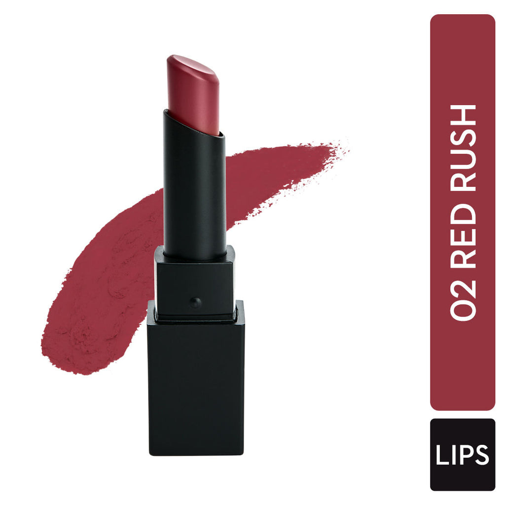 Nothing Else Matter Longwear Lipstick - 02 Red Rush (Red With Hints Of Pink, Orange)