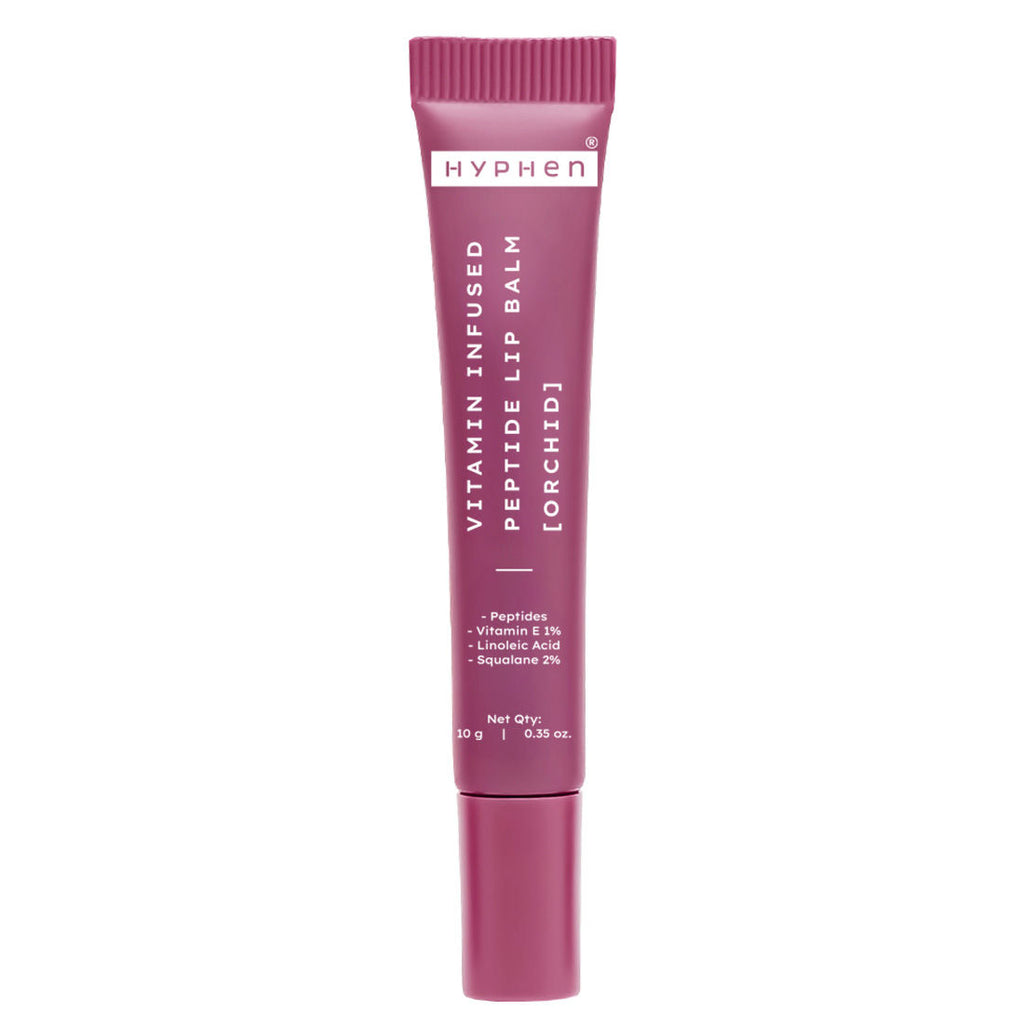 Tinted Lip Balm ,Brightens Dark & Dry Lips - 1% Vitamin E, Peptide & Squalane - Orchid, Mauve