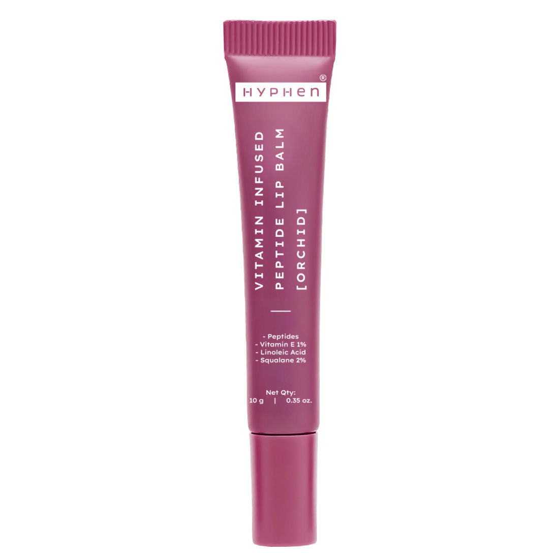 Tinted Lip Balm ,Brightens Dark & Dry Lips - 1% Vitamin E, Peptide & Squalane - Orchid, Mauve