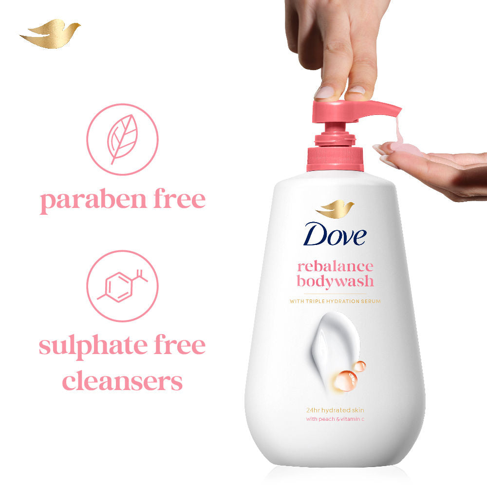 Revitalizing Body Wash With Scented Peach And Vitamin C