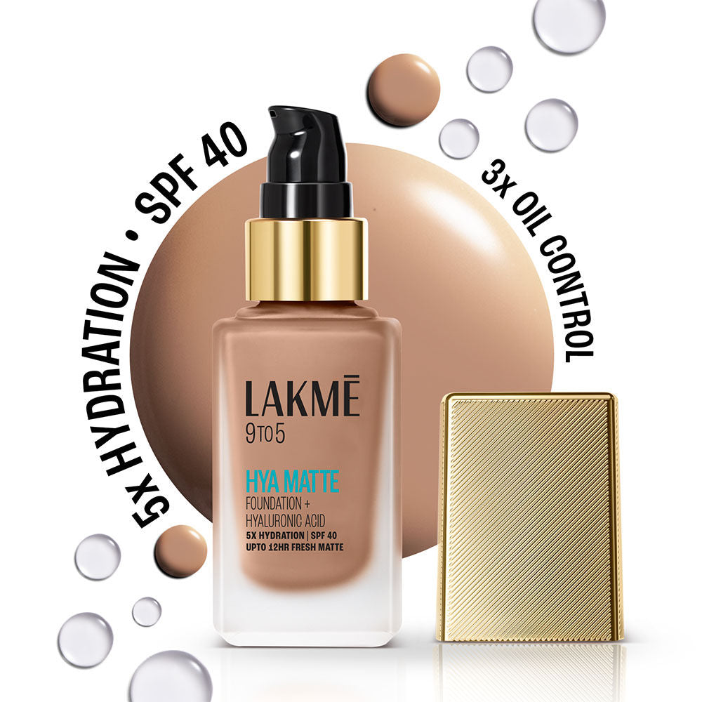 9to5 Hya Matte Foundation + Hyaluronic Acid