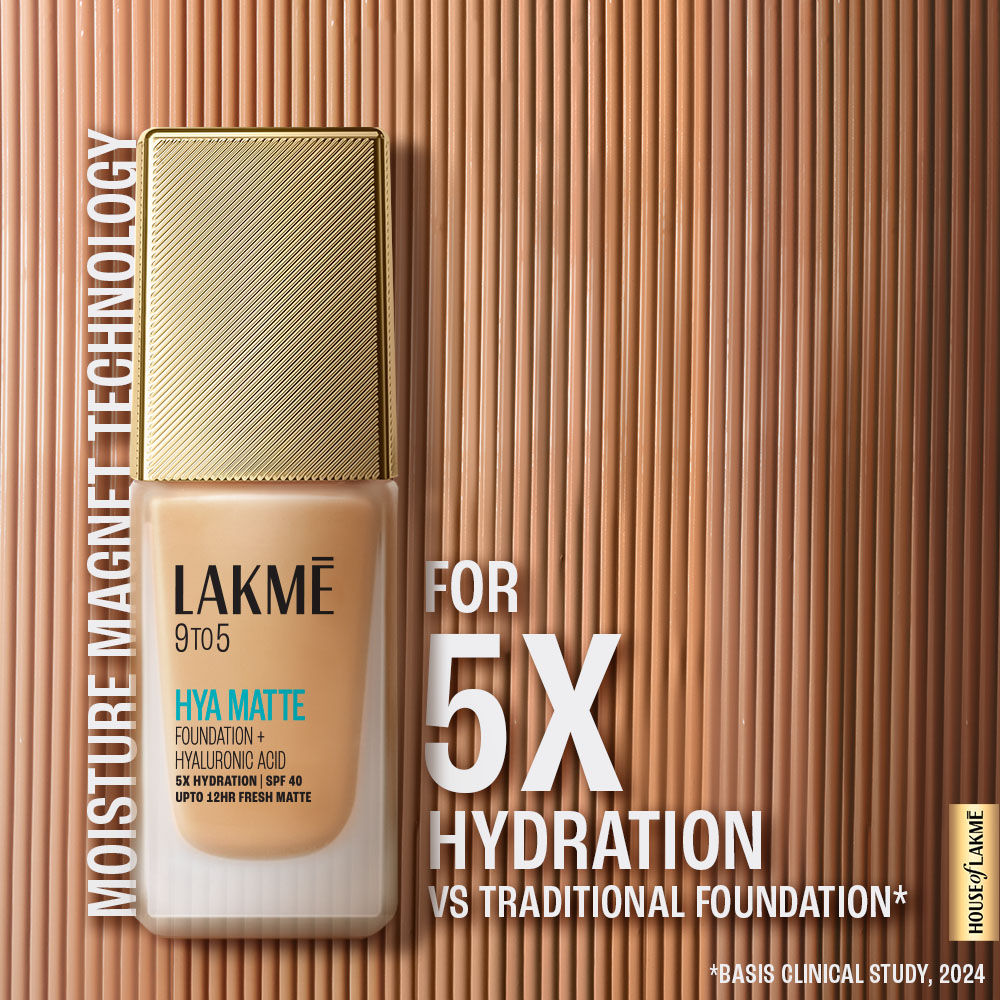 9to5 Hya Matte Foundation + Hyaluronic Acid
