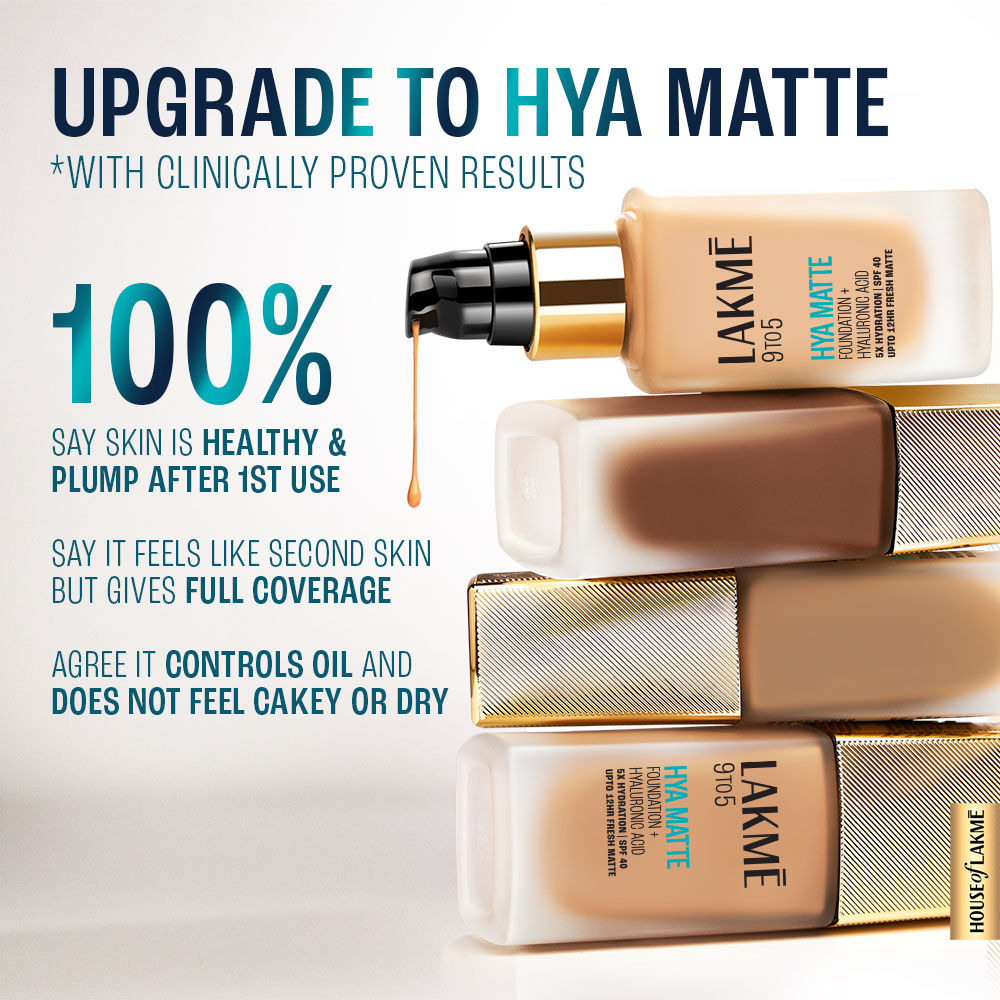 9to5 Hya Matte Foundation + Hyaluronic Acid