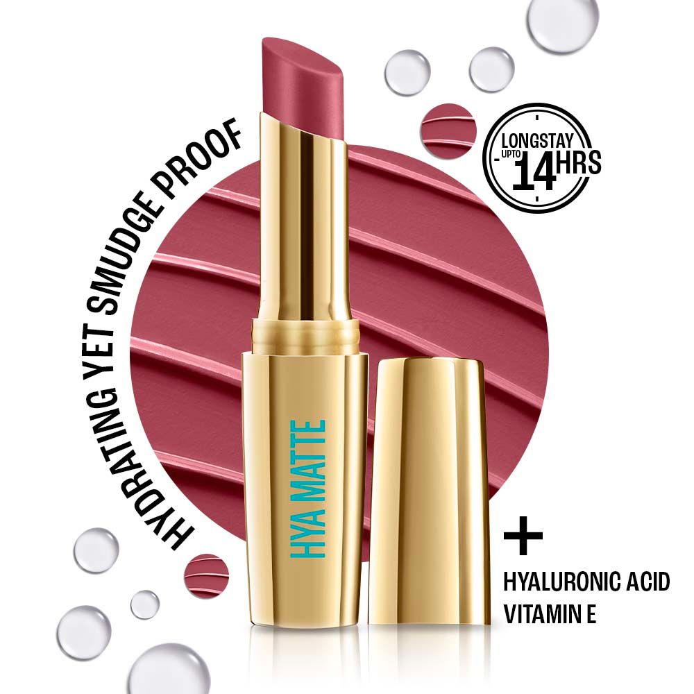 9 To 5 Hya Matte Lipstick - Workday Rose