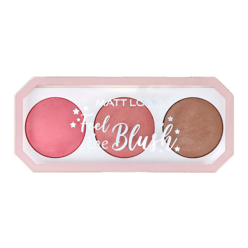 Feel The Blush Baked Blush Trio Palette