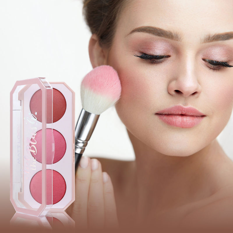 Feel The Blush Baked Blush Trio Palette