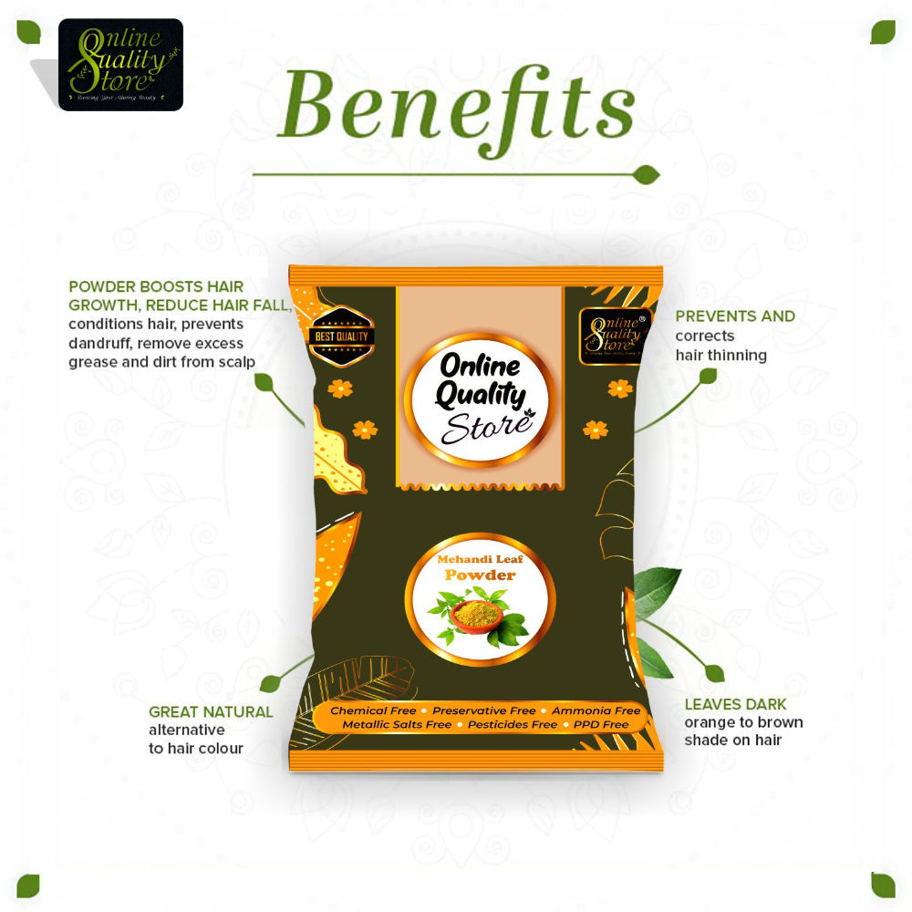 Mehandi Powder Pure & Natural For Hair