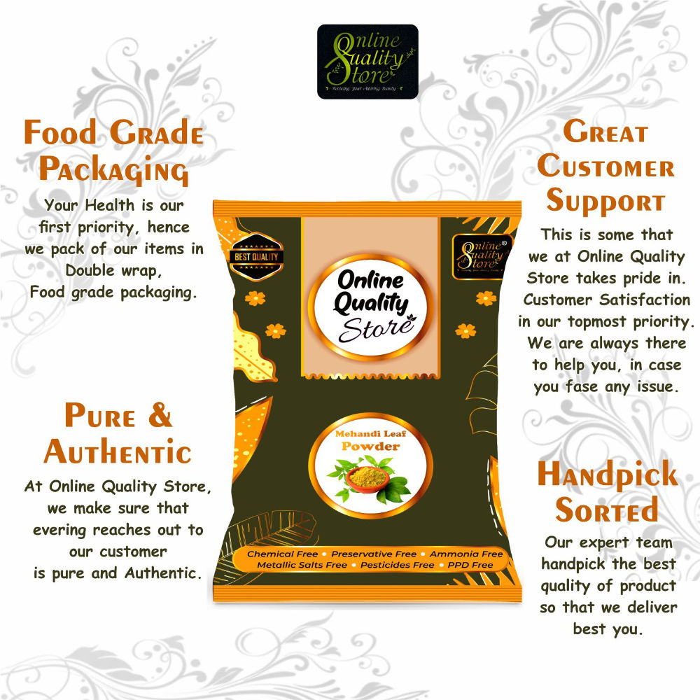 Mehandi Powder Pure & Natural For Hair