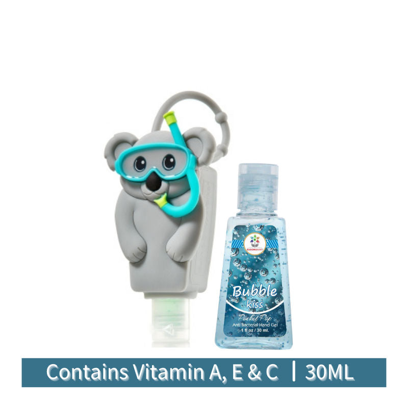 Bubble Kiss Koyala holder with sanitizer