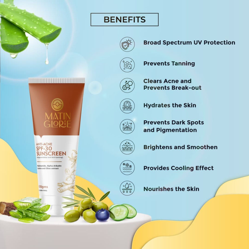 SPF 30 PA+++ Broad Spectrum Sunscreen