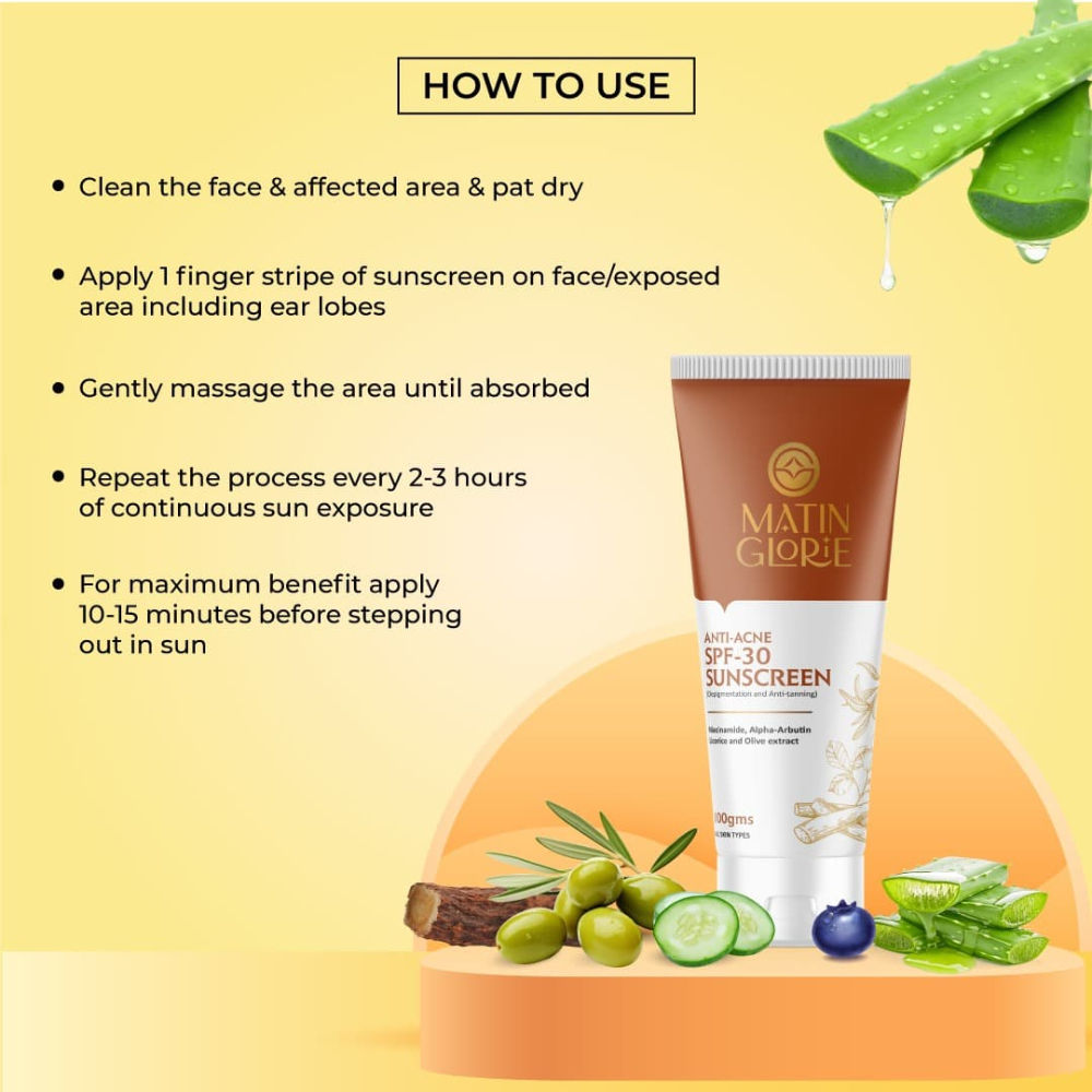 SPF 30 PA+++ Broad Spectrum Sunscreen