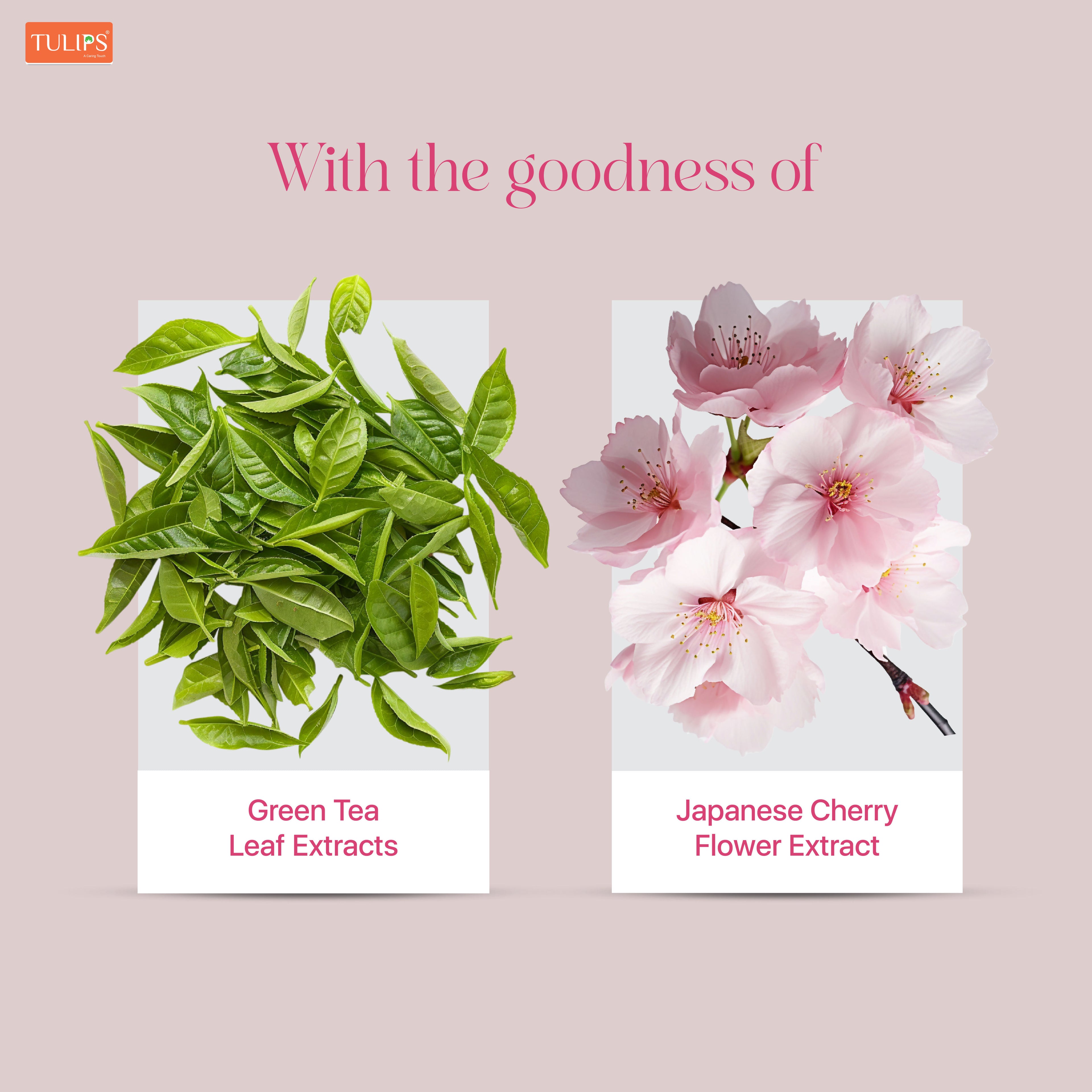 Refreshing, Face Cleansing Wet Wipes Japanese Cherry Fragrance
