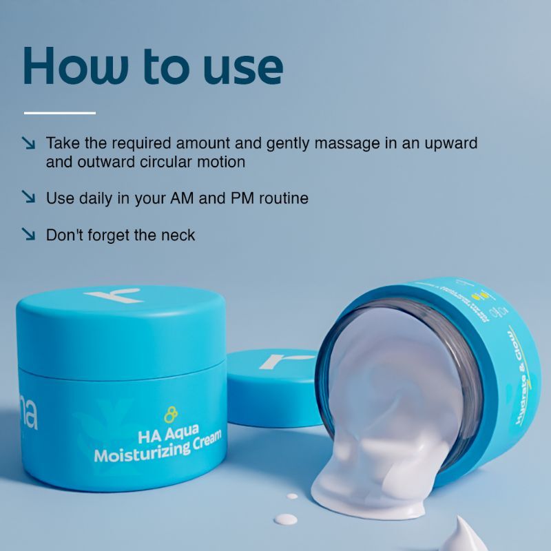 2% Hyaluronic Acid Face Moisturizing Cream For Intense Hydration, All Skin Types