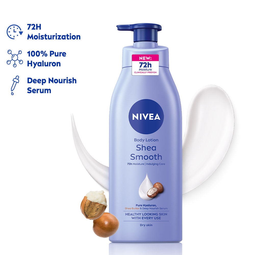 Body Lotion for Dry Skin, Shea Smooth, with Shea Butter