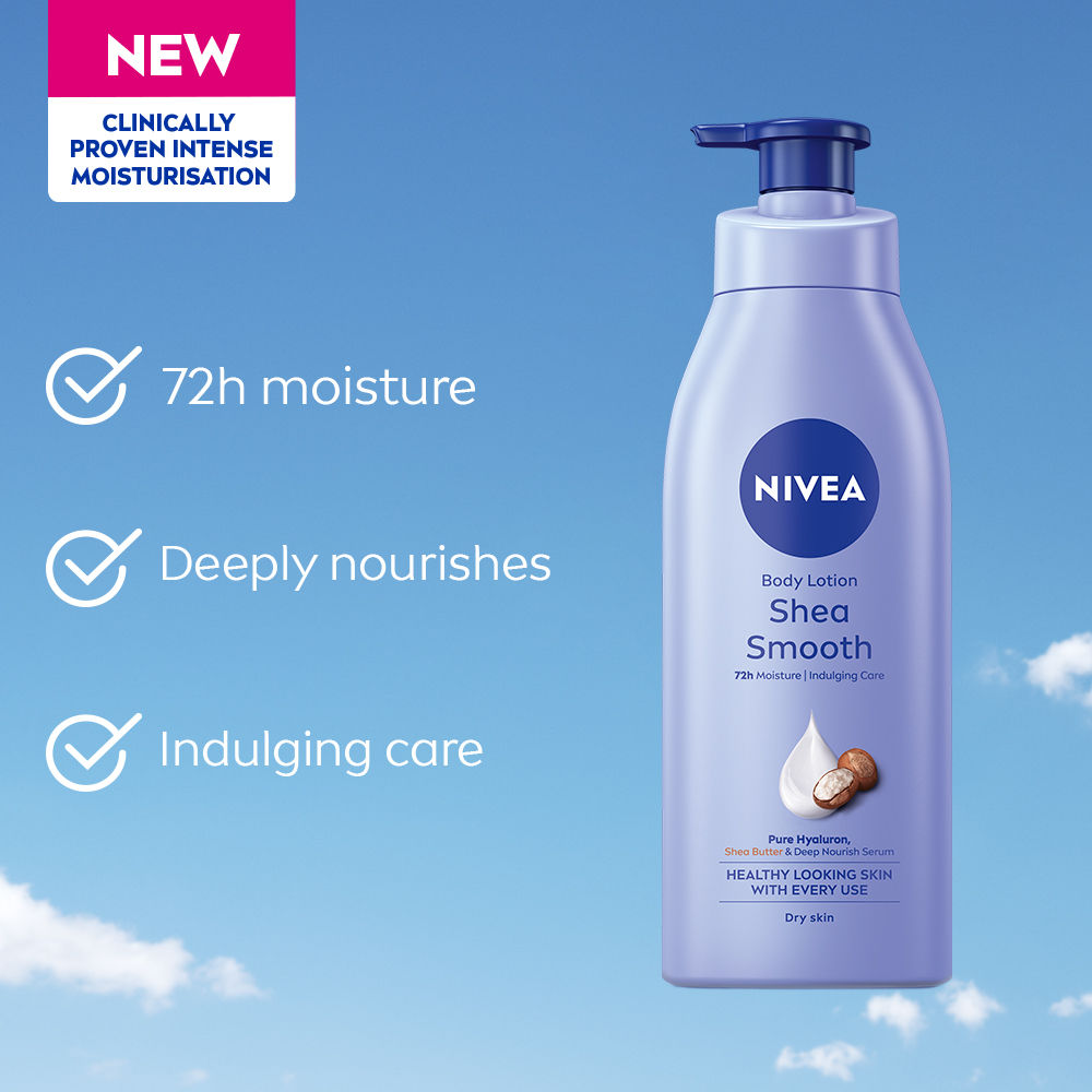 Body Lotion for Dry Skin, Shea Smooth, with Shea Butter