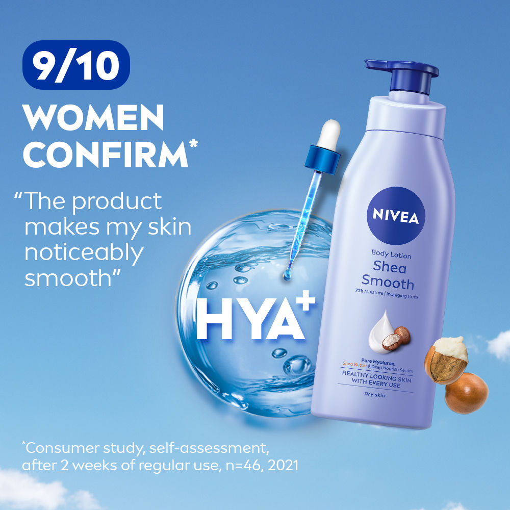 Body Lotion for Dry Skin, Shea Smooth, with Shea Butter