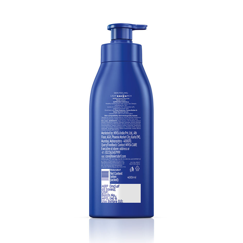 48H Deep Moisture Care Cocoa Butter & Vit E Body Lotion For Very Dry Skin