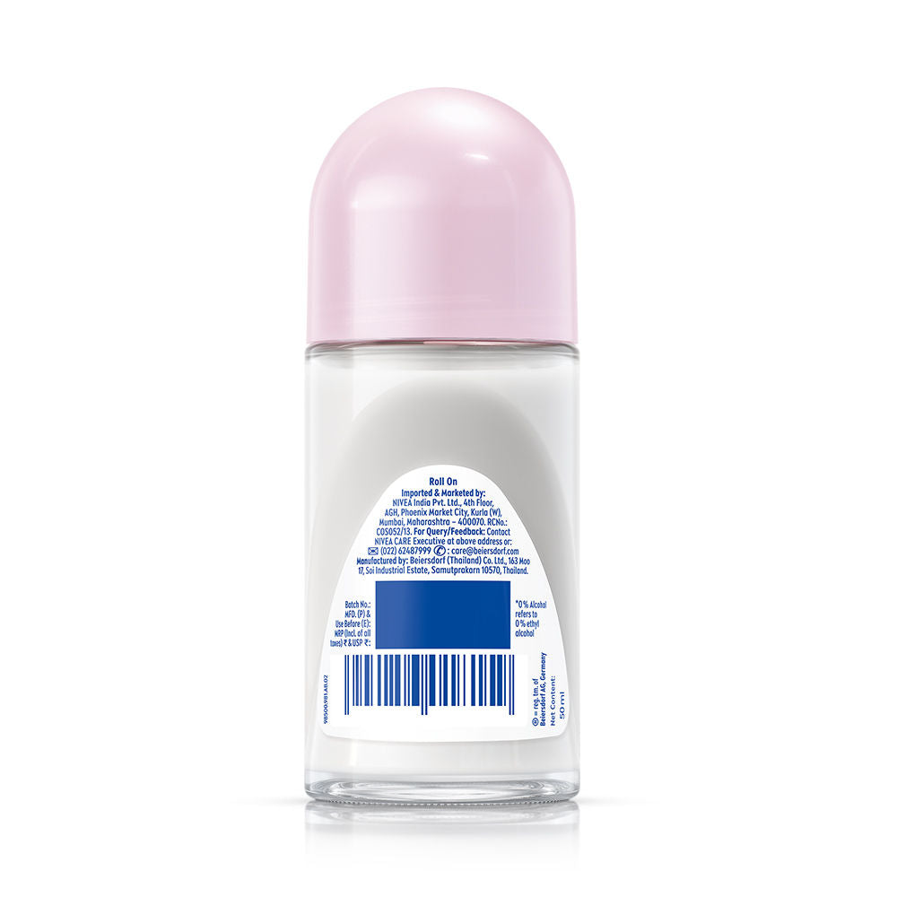 Pearl & Beauty Radiance Deo Roll On For Women- 72H Odor Protection- 0% Alcohol