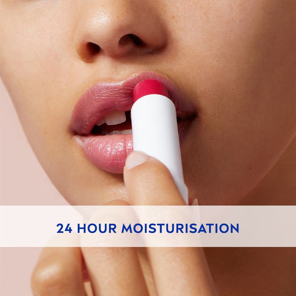 Tinted Lip Balm With Natural Oils & 24H Melt-In Moisture Cherry Shine